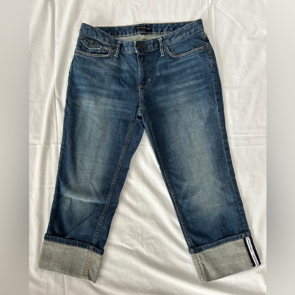 Banana Republic Blue Cropped Jeans